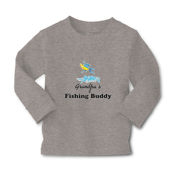 Baby Clothes Grandpa's Fishing Buddy with Jumping Fish and Water Cotton - Cute Rascals