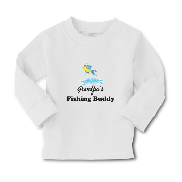 Baby Clothes Grandpa's Fishing Buddy with Jumping Fish and Water Cotton - Cute Rascals