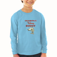Baby Clothes Grandpa's Fishing Buddy with Funny Face Fish Boy & Girl Clothes - Cute Rascals