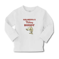 Baby Clothes Grandpa's Fishing Buddy with Funny Face Fish Boy & Girl Clothes - Cute Rascals