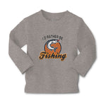 Baby Clothes I'D Rather Be Fishing Boy & Girl Clothes Cotton - Cute Rascals