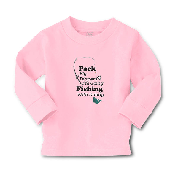 Baby Clothes Pack My Diapers I'M Going Fishing with Daddy Boy & Girl Clothes - Cute Rascals
