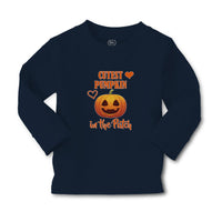 Baby Clothes Cutest Pumpkin in The Patch Smile Face and Hearts Cotton - Cute Rascals