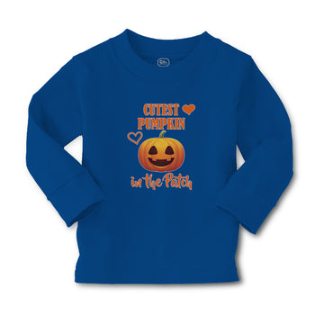 Baby Clothes Cutest Pumpkin in The Patch Smile Face and Hearts Cotton