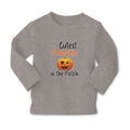 Baby Clothes Cutest Pumpkin in The Patch Pumpkin Winked Smile Face Cotton