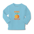 Baby Clothes King on The Patch with Pumpkin Vegetable Boy & Girl Clothes Cotton
