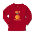 Baby Clothes King on The Patch with Pumpkin Vegetable Boy & Girl Clothes Cotton