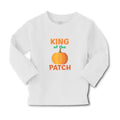 Baby Clothes King on The Patch with Pumpkin Vegetable Boy & Girl Clothes Cotton