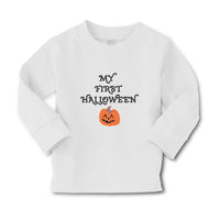 Baby Clothes My First Halloween with Funny Face Boy & Girl Clothes Cotton - Cute Rascals