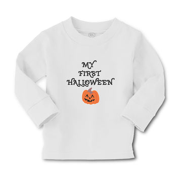 Baby Clothes My First Halloween with Funny Face Boy & Girl Clothes Cotton