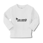 Baby Clothes My Fisrt Halloween with Pet Animal Silhouette Cat and Crow Cotton - Cute Rascals
