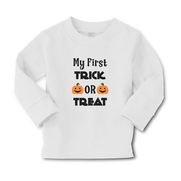 Baby Clothes My First Trick Or Treat with Smile Halloween Boy & Girl Clothes