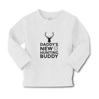 Baby Clothes Daddy's New Hunting Buddy Wild Animal Deer Face with Horn Cotton - Cute Rascals