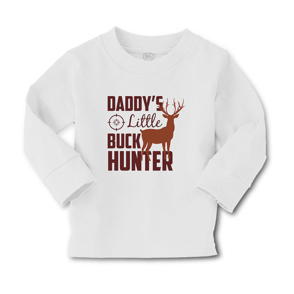 Baby Clothes Daddy's Little Buck Hunter Wild Animal Deer with Horn Standing - Cute Rascals
