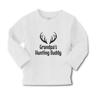 Baby Clothes Grandpa's Hunting Buddy with Deer Horn Boy & Girl Clothes Cotton - Cute Rascals