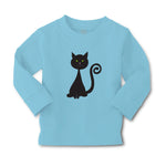 Baby Clothes Green Eyes Black Cat Holidays and Occasions Halloween Cotton - Cute Rascals