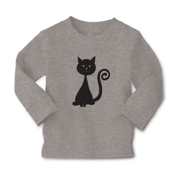 Baby Clothes Green Eyes Black Cat Holidays and Occasions Halloween Cotton - Cute Rascals