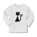 Baby Clothes Green Eyes Black Cat Holidays and Occasions Halloween Cotton