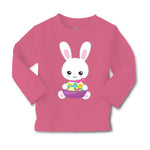 Baby Clothes Kawaii Bunny Basket Eggs Easter Boy & Girl Clothes Cotton - Cute Rascals