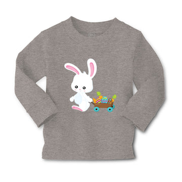 Baby Clothes Bunny Cart Eggs Easter Boy & Girl Clothes Cotton