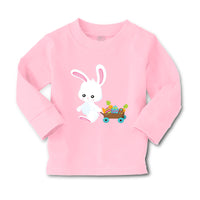 Baby Clothes Bunny Cart Eggs Easter Boy & Girl Clothes Cotton - Cute Rascals