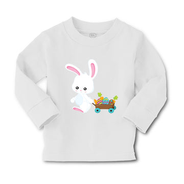 Baby Clothes Bunny Cart Eggs Easter Boy & Girl Clothes Cotton