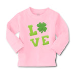 Baby Clothes Love Clover Holidays and Occasions St Patrick's Day Cotton - Cute Rascals