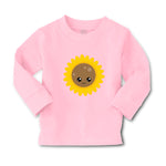 Baby Clothes Smile Sunflower Holidays and Occasions Thanksgiving Cotton - Cute Rascals