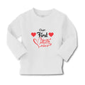 Baby Clothes Our First Mother's Day with Heart Boy & Girl Clothes Cotton