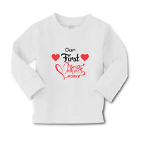 Baby Clothes Our First Mother's Day with Heart Boy & Girl Clothes Cotton - Cute Rascals