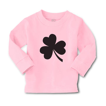Baby Clothes Irish Shamrock Silhouette Leaf Boy & Girl Clothes Cotton