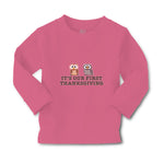 Baby Clothes It's Our First Thanksgiving 2 Owls Sitting Boy & Girl Clothes - Cute Rascals