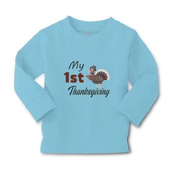 Baby Clothes My 1St Thanksgiving Bird Boy & Girl Clothes Cotton