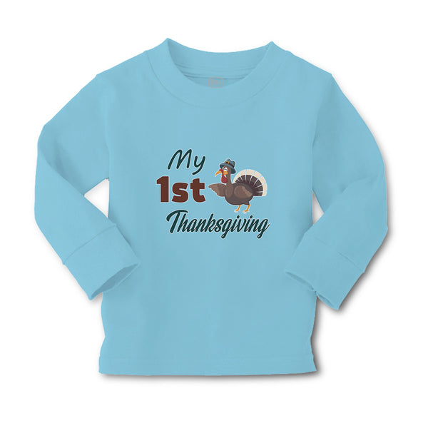 Baby Clothes My 1St Thanksgiving Bird Boy & Girl Clothes Cotton - Cute Rascals