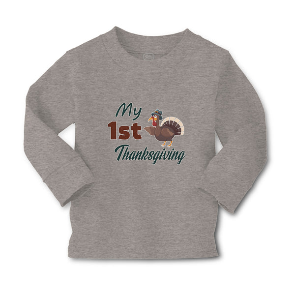 Baby Clothes My 1St Thanksgiving Bird Boy & Girl Clothes Cotton - Cute Rascals