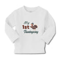 Baby Clothes My 1St Thanksgiving Bird Boy & Girl Clothes Cotton