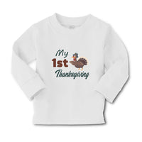 Baby Clothes My 1St Thanksgiving Bird Boy & Girl Clothes Cotton - Cute Rascals