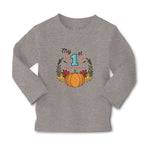 Baby Clothes My 1St Thanksgiving Vegetable Pumpkin with Leaves Cotton - Cute Rascals