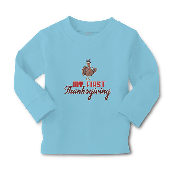 Baby Clothes My First Thanksgiving Bird Boy & Girl Clothes Cotton - Cute Rascals