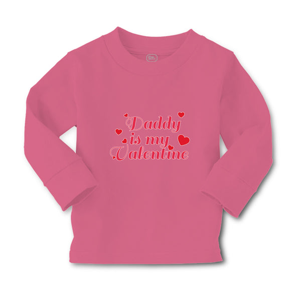 Baby Clothes Daddy Is My Valentine with Hearts Boy & Girl Clothes Cotton - Cute Rascals