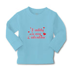 Baby Clothes Daddy Is My Valentine with Hearts Boy & Girl Clothes Cotton - Cute Rascals