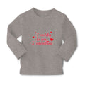 Baby Clothes Daddy Is My Valentine with Hearts Boy & Girl Clothes Cotton