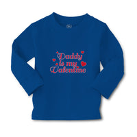 Baby Clothes Daddy Is My Valentine with Hearts Boy & Girl Clothes Cotton - Cute Rascals