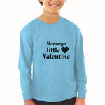 Baby Clothes Mommy's Little Valentine with Black Heart Symbol Boy & Girl Clothes - Cute Rascals