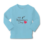 Baby Clothes My 1St Valentine's Day with Heart Symbol Boy & Girl Clothes Cotton - Cute Rascals