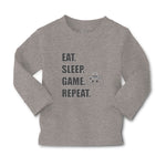 Baby Clothes Eat. Sleep. Game. Repeat. Video Game Boy & Girl Clothes Cotton - Cute Rascals