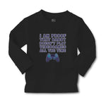 Baby Clothes I'M Proof That Daddy Doesn'T Play Video Games All The Time Cotton - Cute Rascals