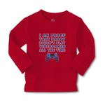 Baby Clothes I'M Proof That Daddy Doesn'T Play Video Games All The Time Cotton - Cute Rascals