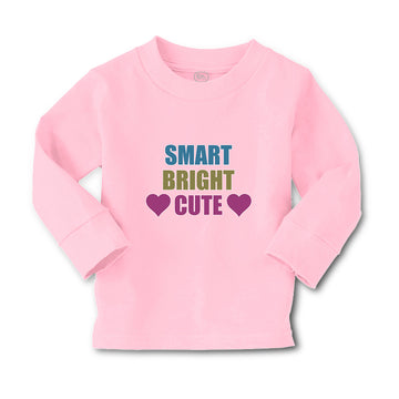 Baby Clothes Smart Bright Cute with Heart Symbol Boy & Girl Clothes Cotton