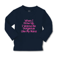 Baby Clothes When I Grow Up, I Wanna Be Gorgeous like My Nana Boy & Girl Clothes - Cute Rascals